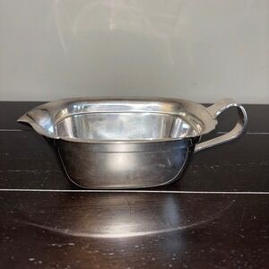 Vintage | Reed‎ & Barton Mayflower Gravy Boat | Silver Plated Serving Dish 5000